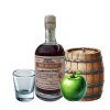 Ratafia תפוח מחבית ללא תוספת סוכר 20% אלכוהול 2025